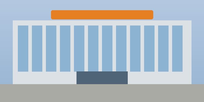 ショッピングモールの駐車場